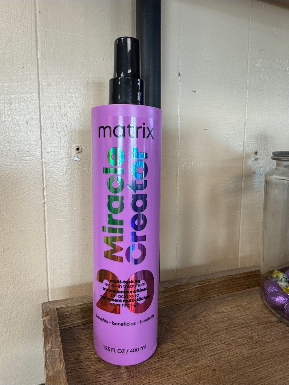 Matix Miracle Creator Spray - Purple Bottle with Black Cap